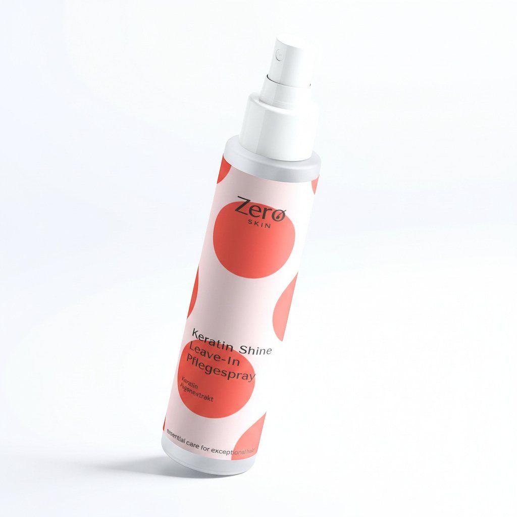 Zero Skin Keratin Shine Leave-In Pflegespray, glättend und stärkend