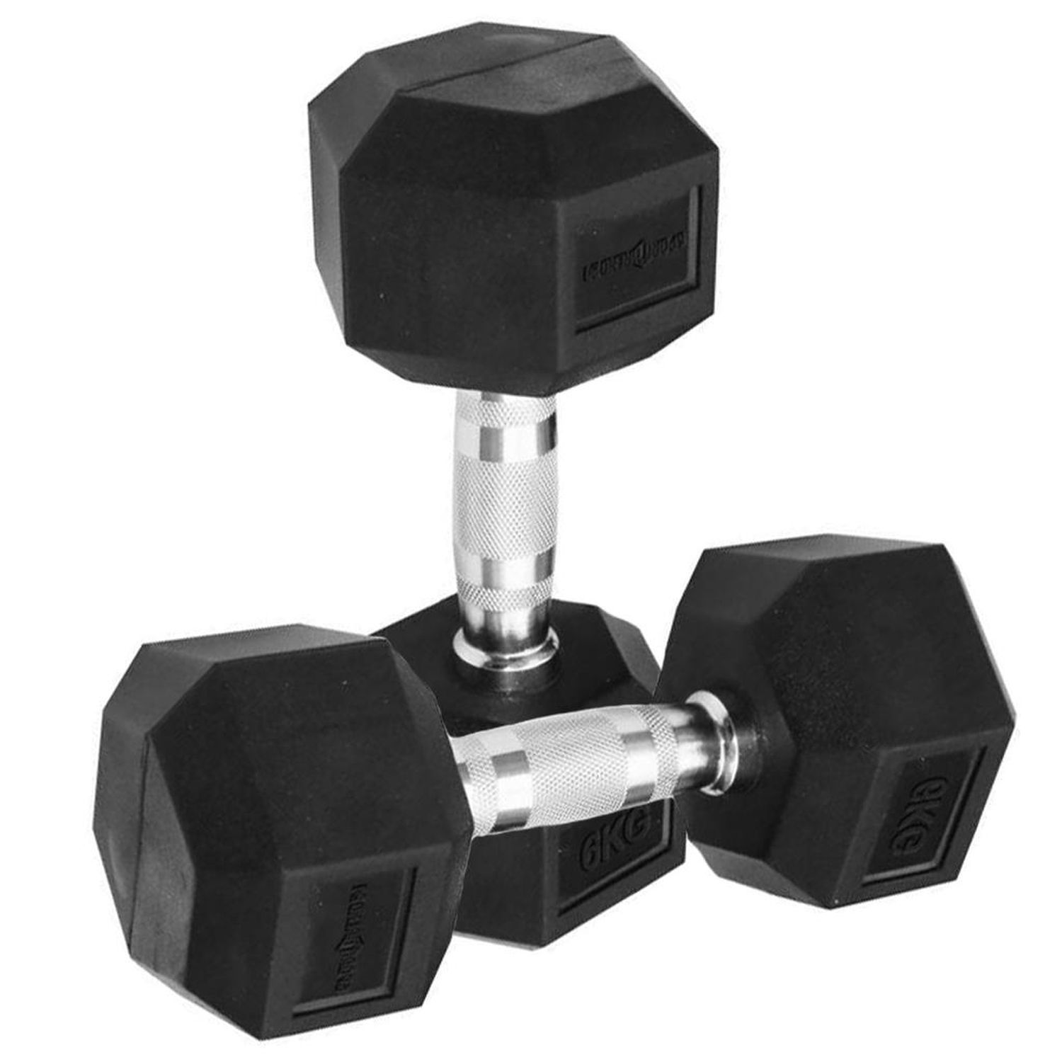 Sporttrend24 Hexagon Hantel,Sporttrend 24 Hexagon Hantel 2 x 6kg