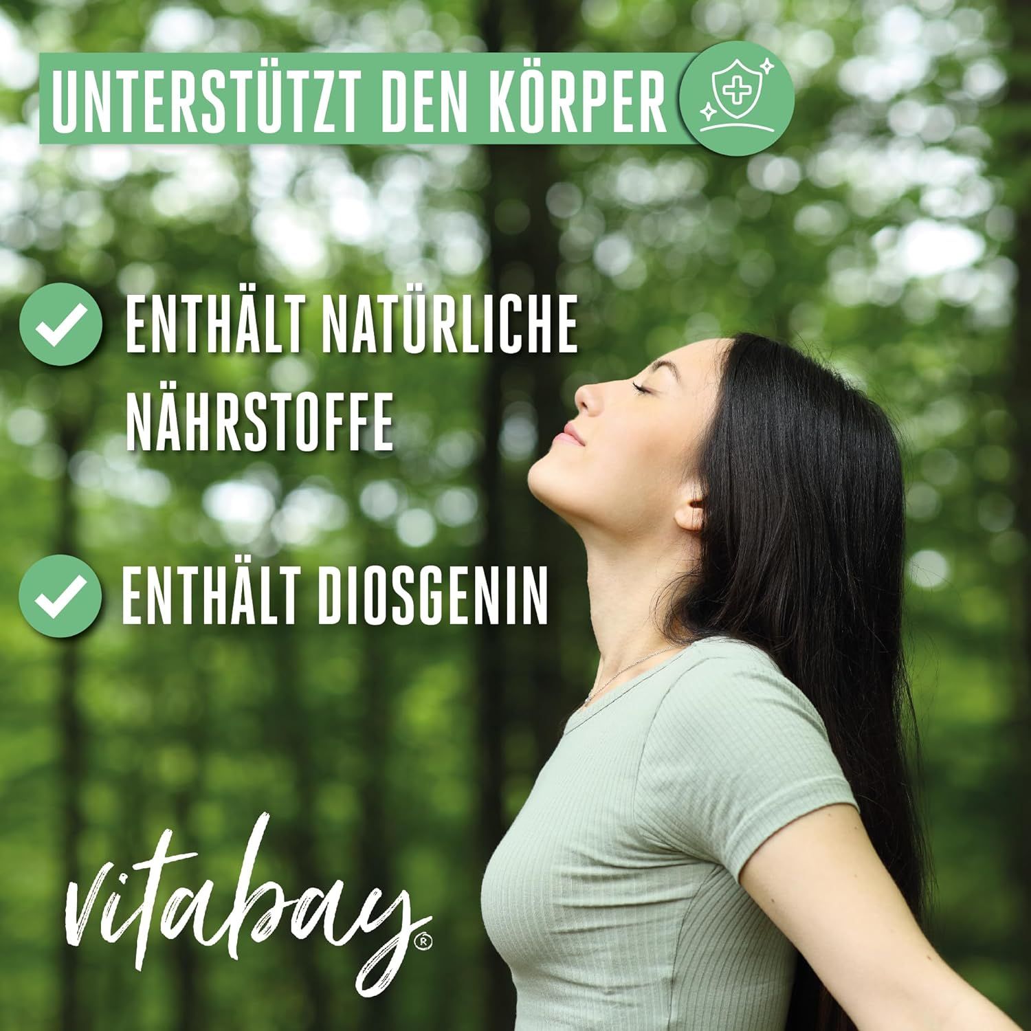 Vitabay Wild Yams 5060mg 120 St Kapseln