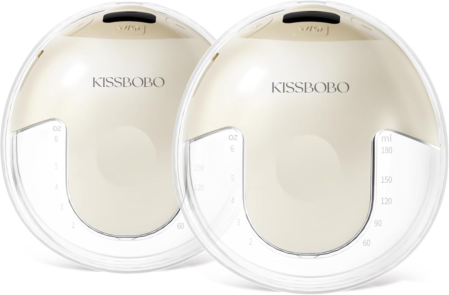 Tiralatte elettrico doppio beige KISSBOBO