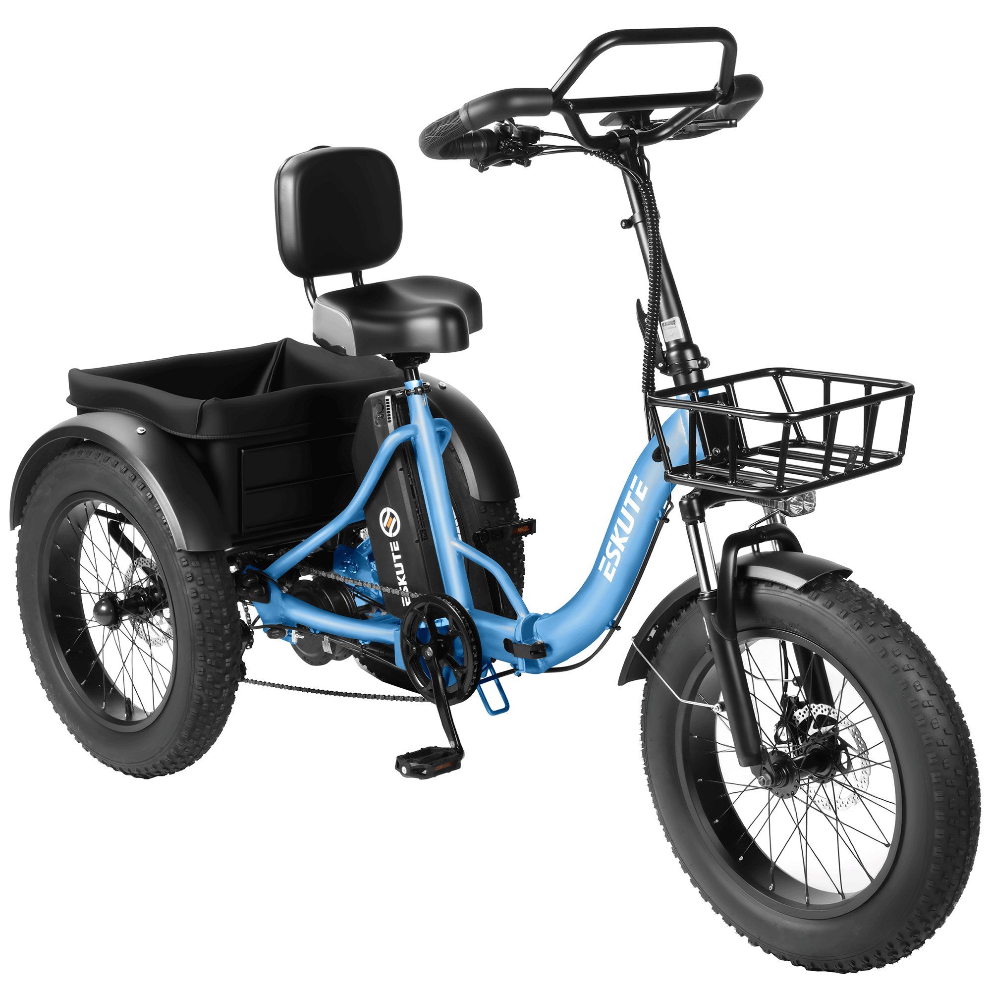Eskute T302 Pro Elektrisches Lastendreirad, 48V 20,8Ah Akku 1 St