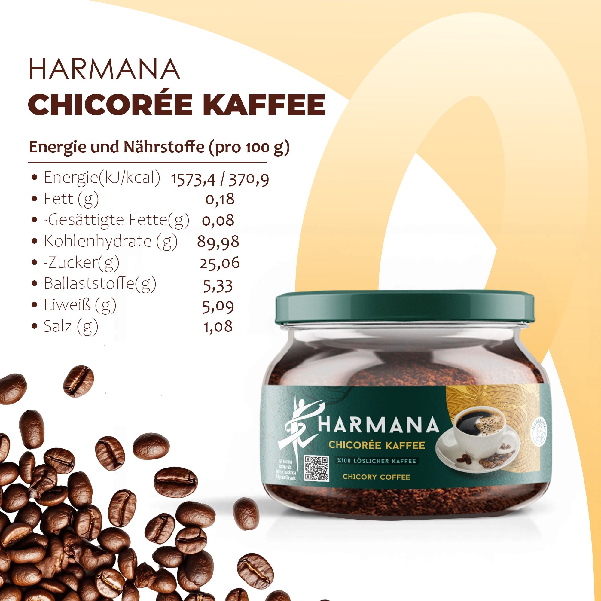 HARMANA Chicorée Kaffee