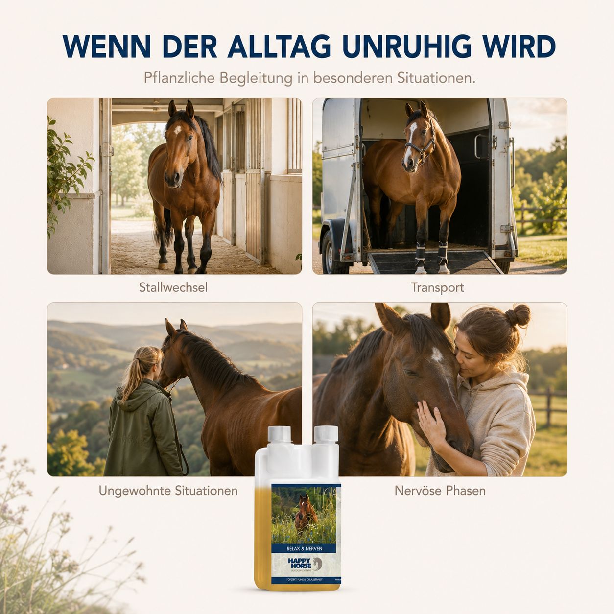 HAPPY HORSE Relax & Nervensaft 1.000 ml