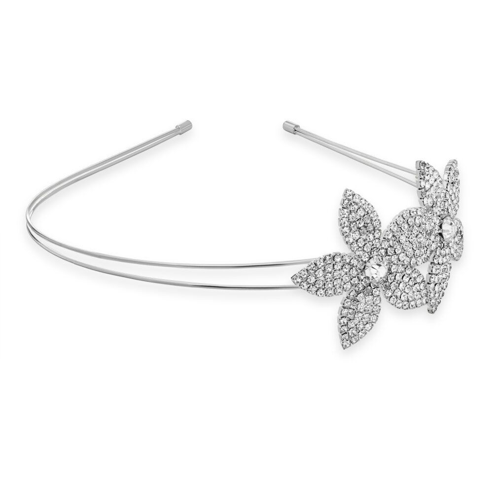 Glitzerndes Stirnband mit Kristallen