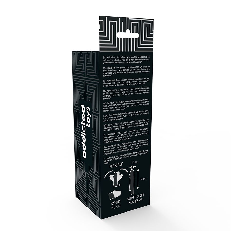 Addicted Toys Dong Extension Black