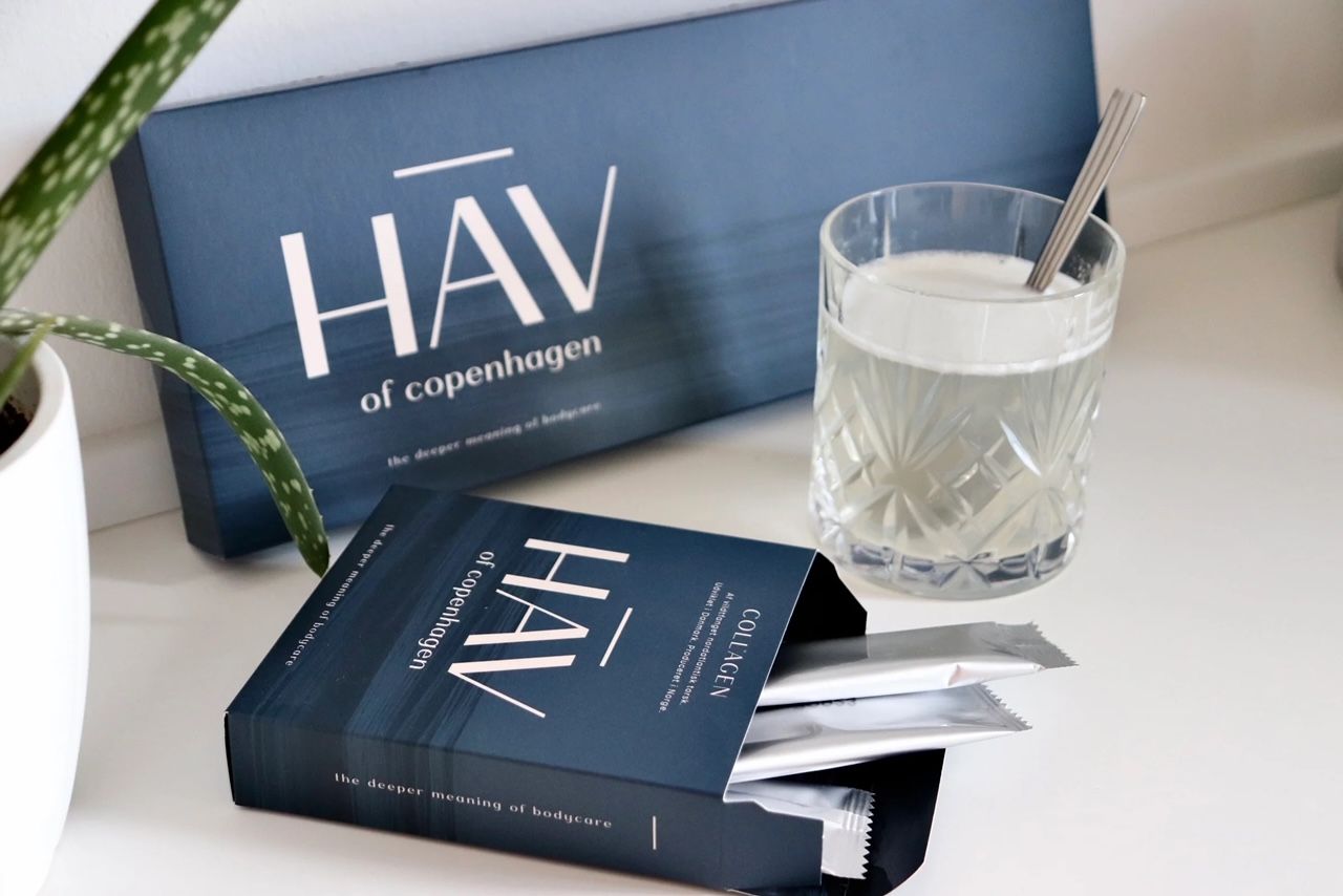 HAV® Premium Marine Collagen Pulver - mit Vitamin C & D, Biotin und Hyaluronsäure.