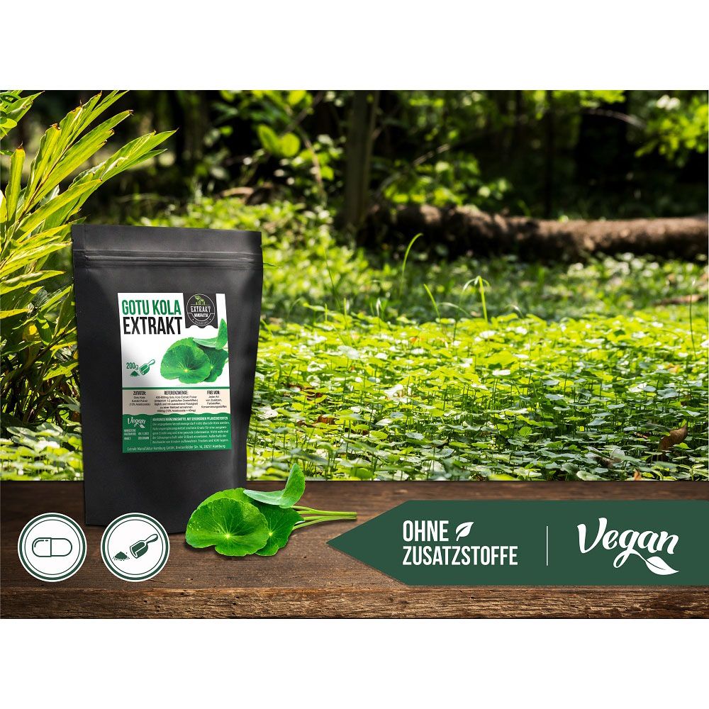 Extrakt Manufaktur Gotu Kola Extrakt Kapseln