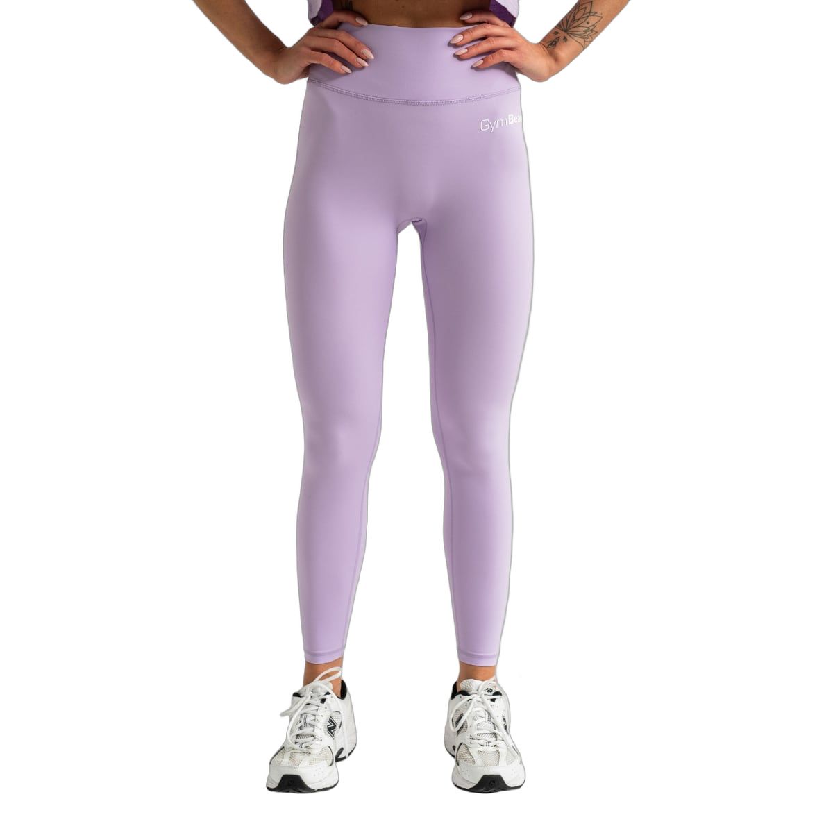 GymBeam Leggings Damen mit hoher Taille und Knöchellänge Lavender 1 St