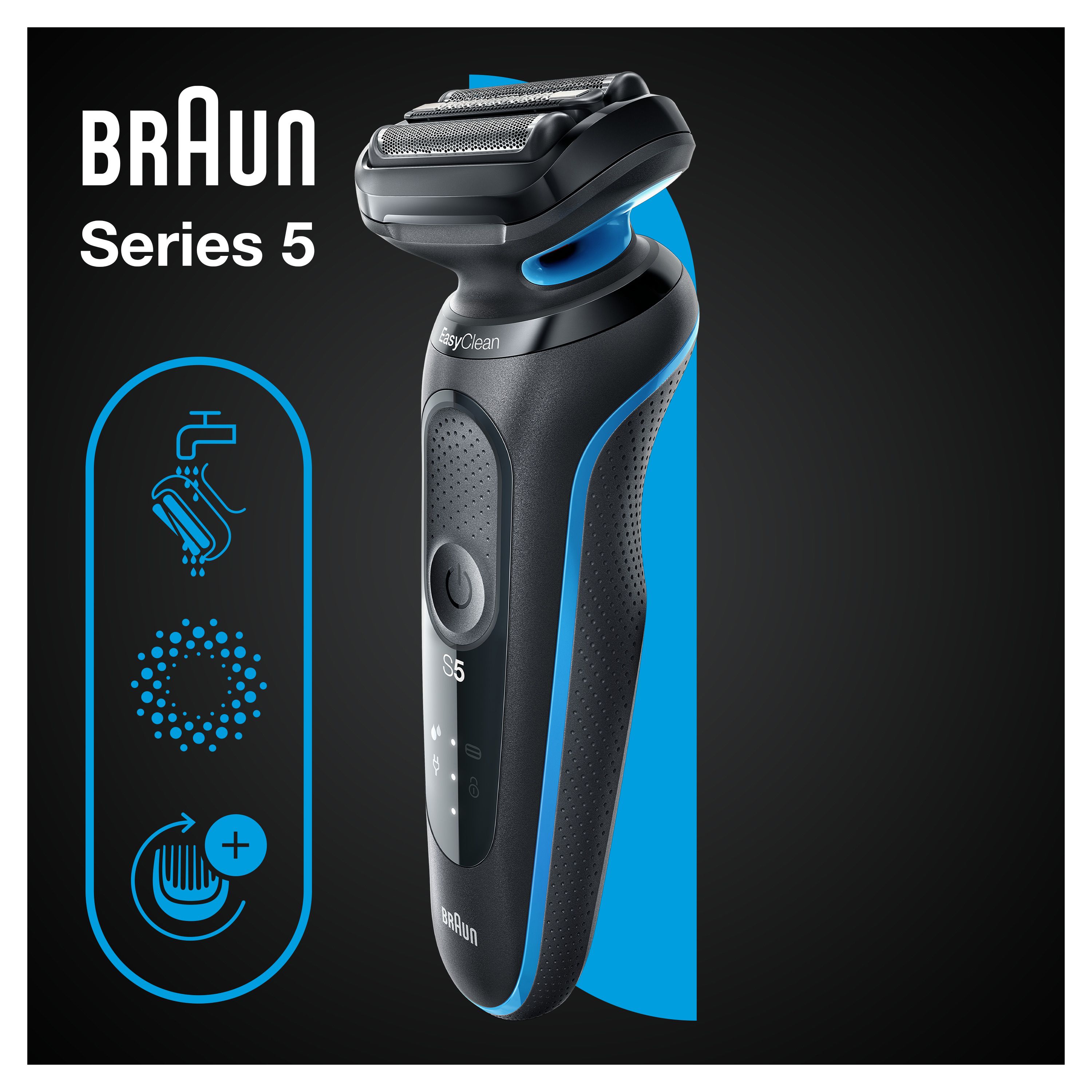 Braun - Elektrischer Herrenrasierer "Series 5 51-B1000s"