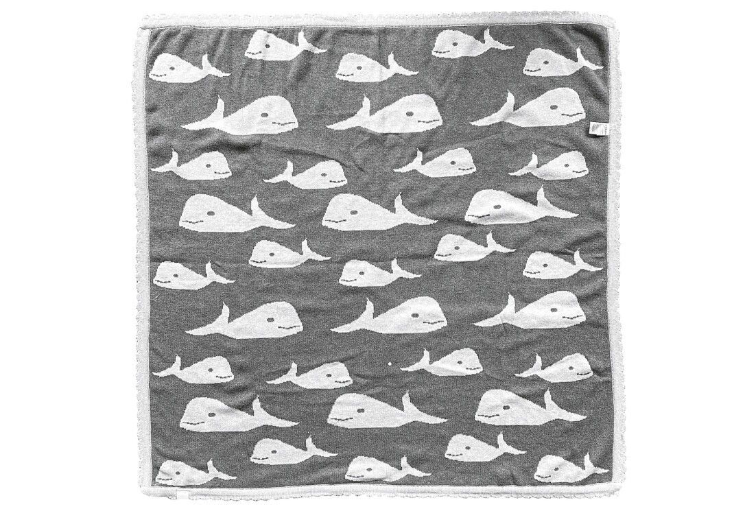 HANSEKIND Strickdecke Wal