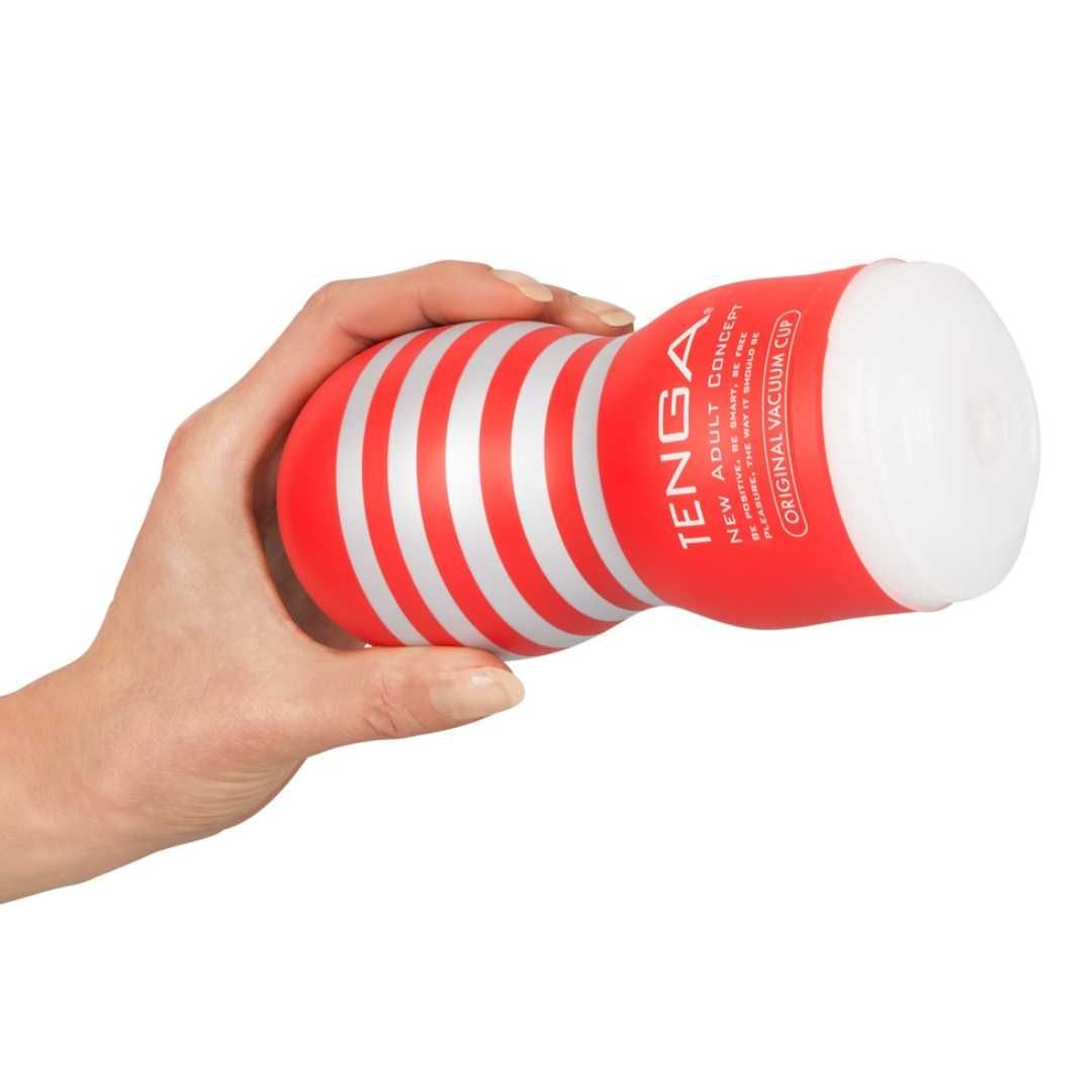 Masturbator „Original Vacuum Cup” mit Saugeffekt | TENGA