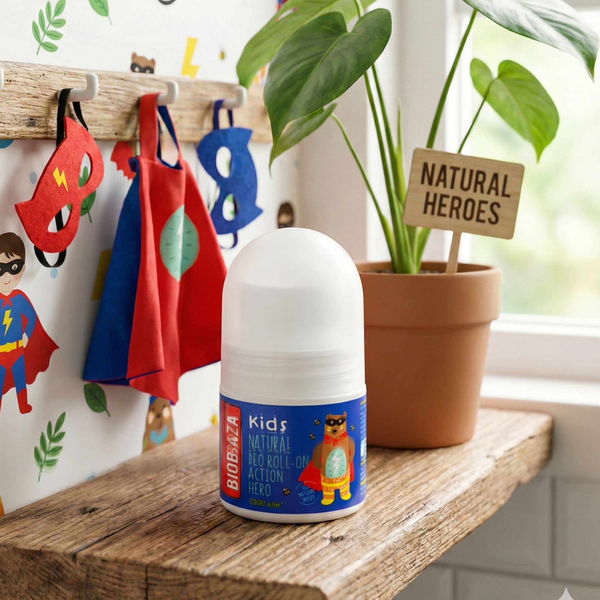Biobaza Kids Deo-Rollon Action Hero