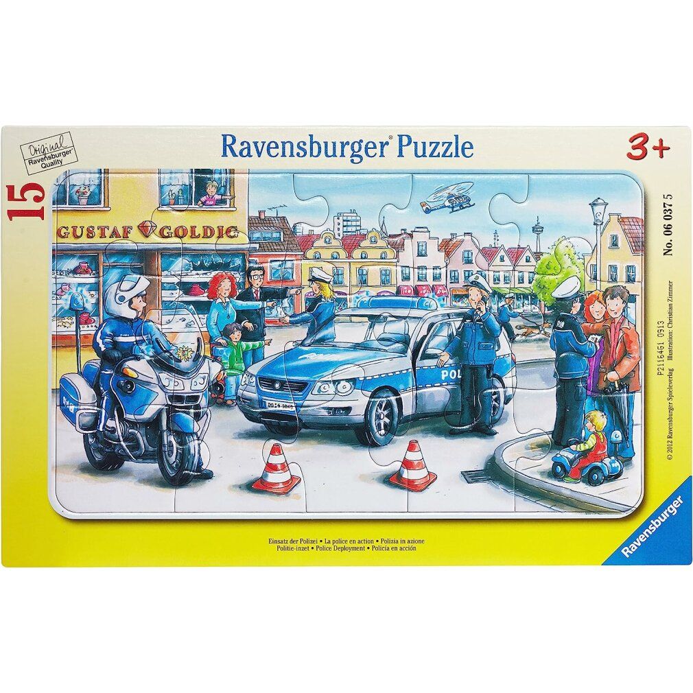 ravensburger Puzzle Polizei 15 Teile
