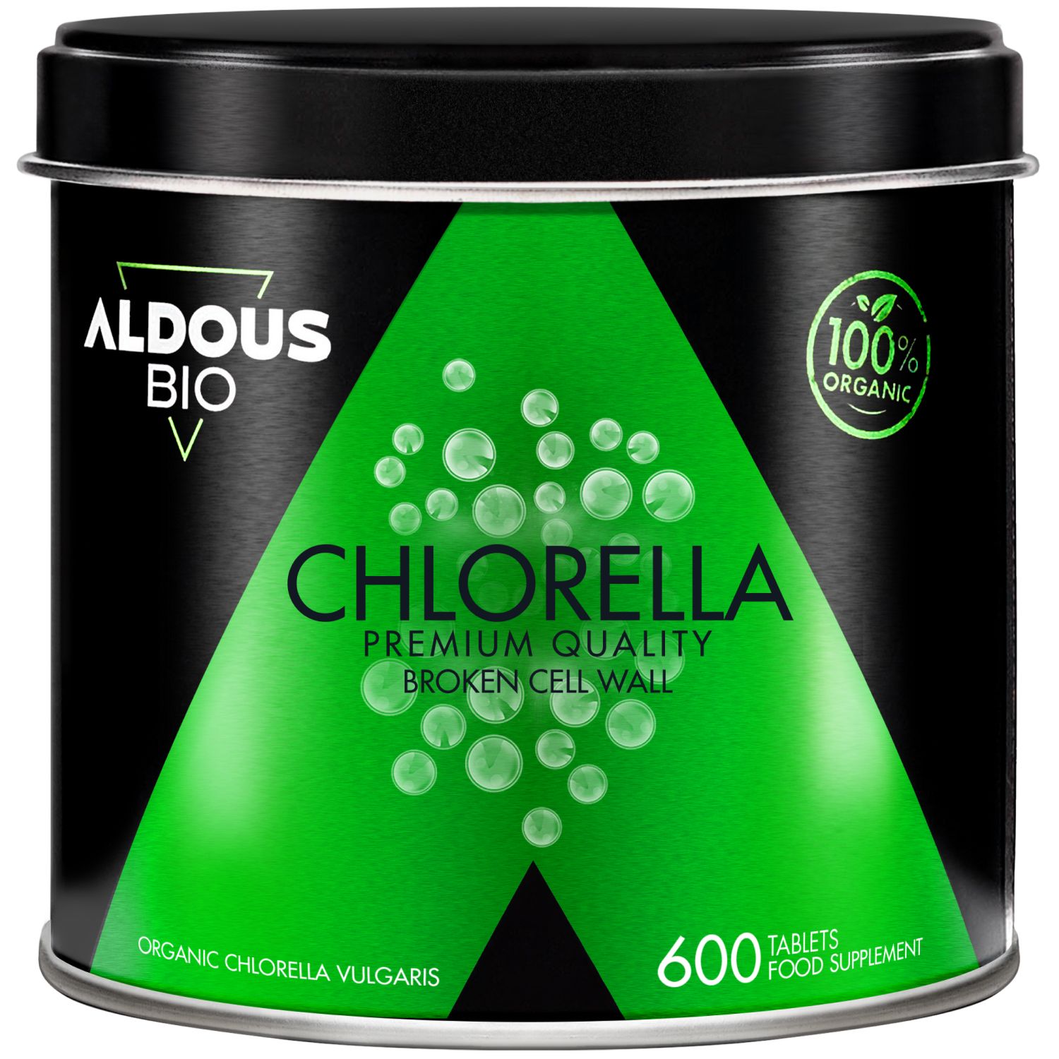 Aldous – Chlorella Nahrungsergänzungsmittel zur Entwässerung und Entschlackung 600 St Compretten