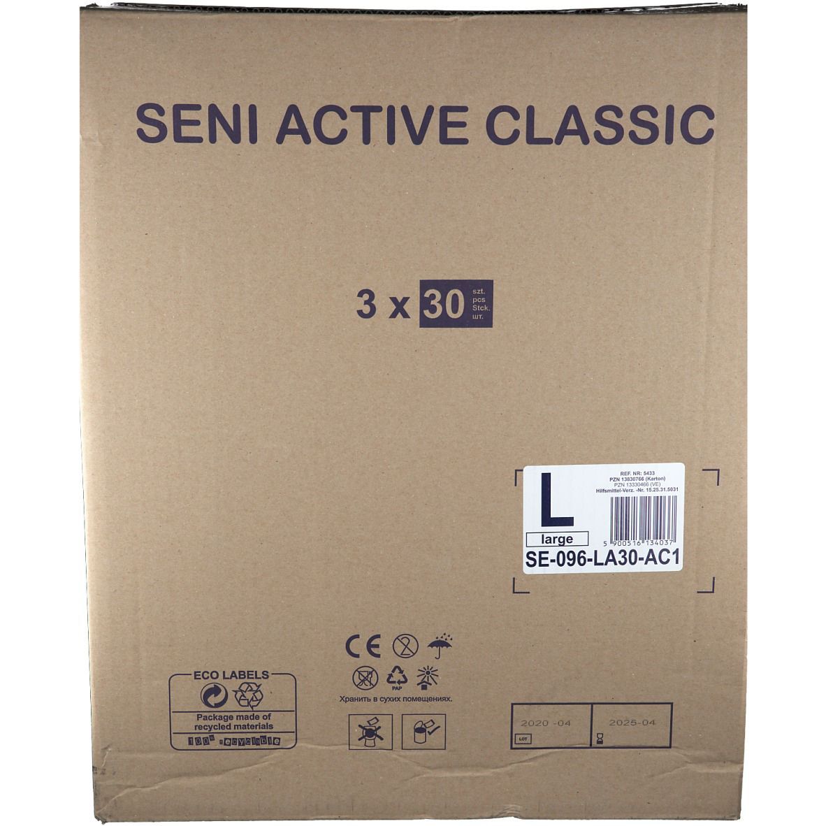 Seni Active Classic Größe L