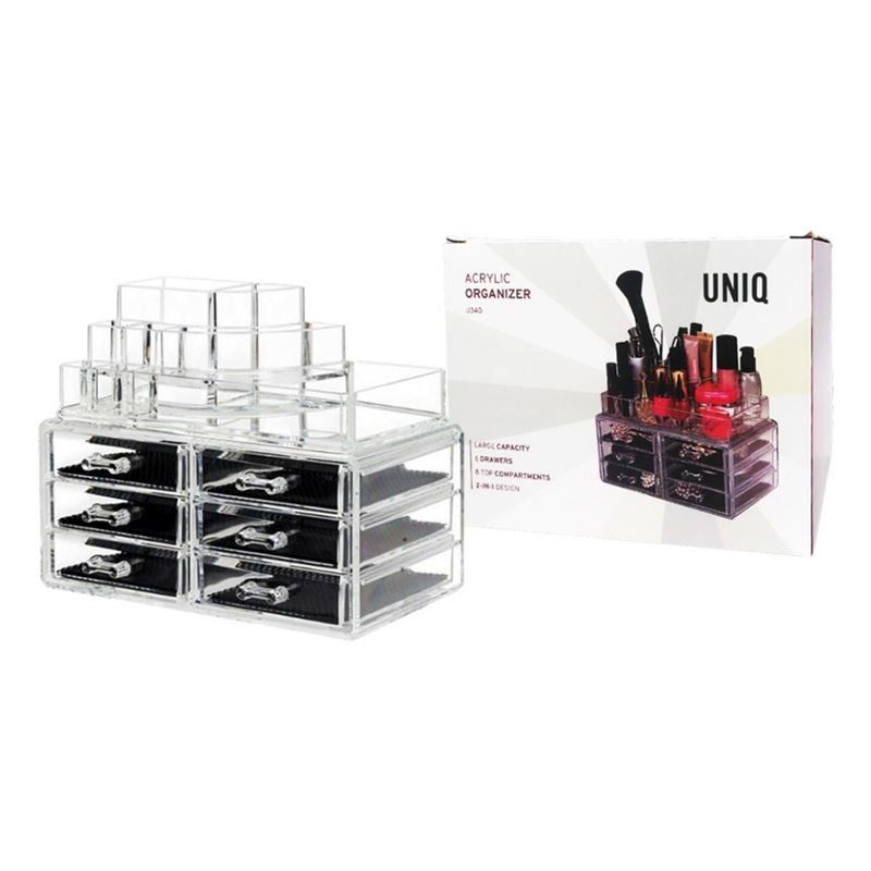 Uniq Makeup Organizer mit 6 Schublade und 18 Fächern 1 St