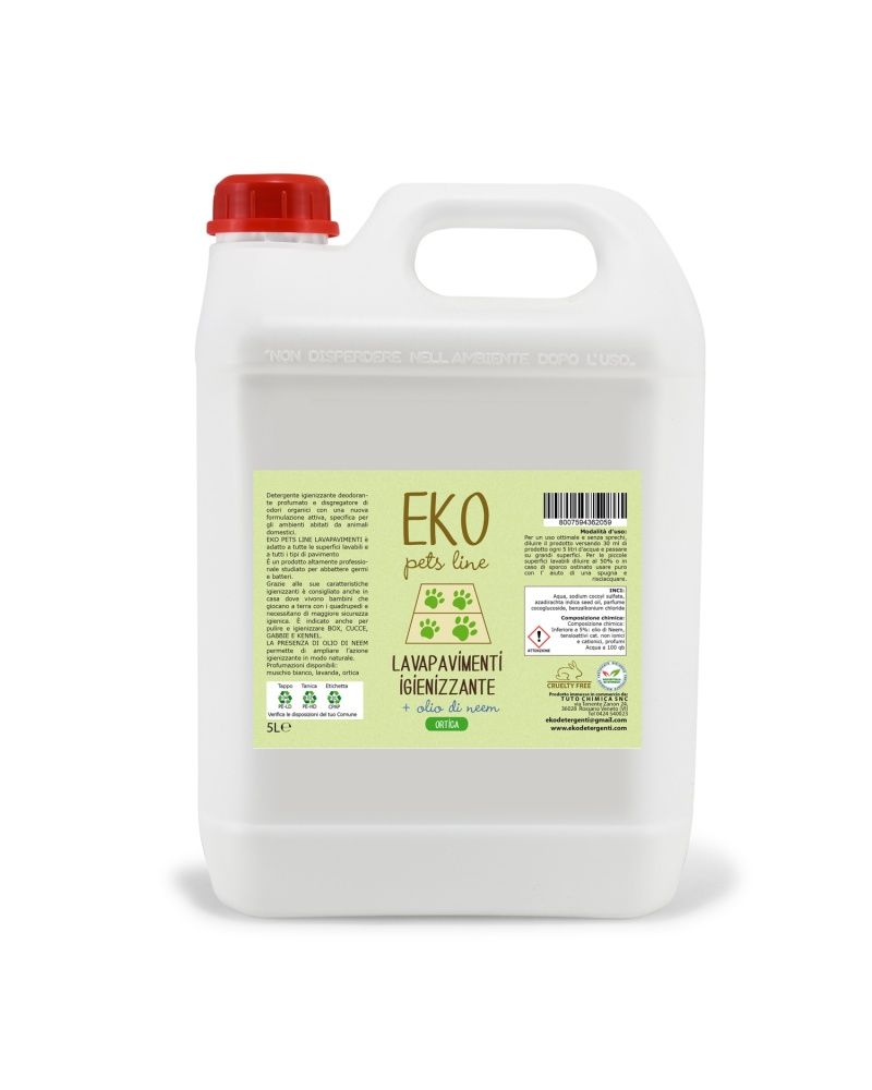 Eko Detergente igienizzante per pavimenti con olio di neem