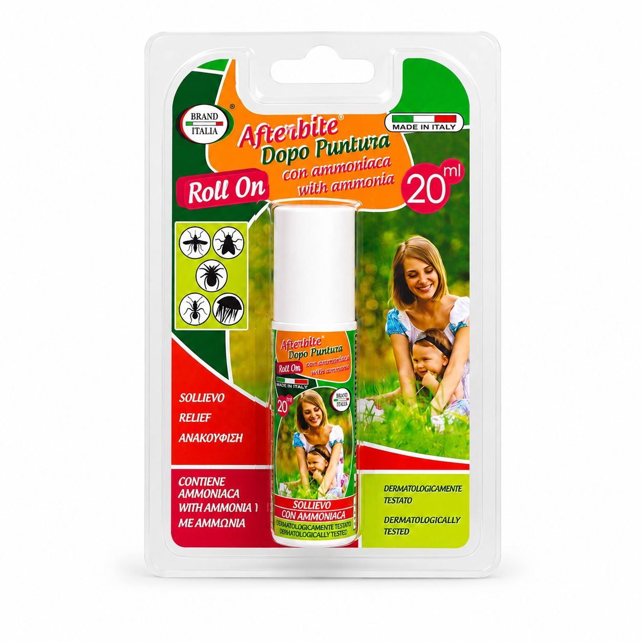 BRAND ITALIA dopopuntura roll-on con ammoniaca