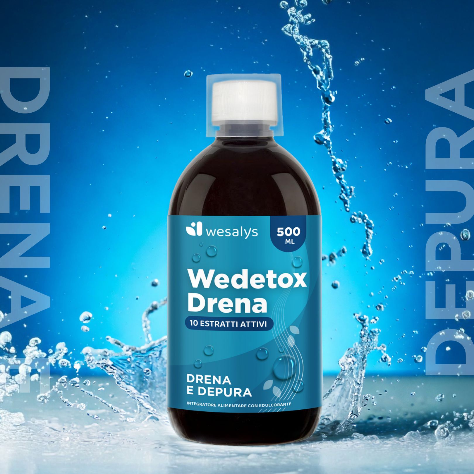 WESALYS® Wedetox Drena – Mit Ananas und Birke, die die Ausscheidung von Flüssigkeiten fördern