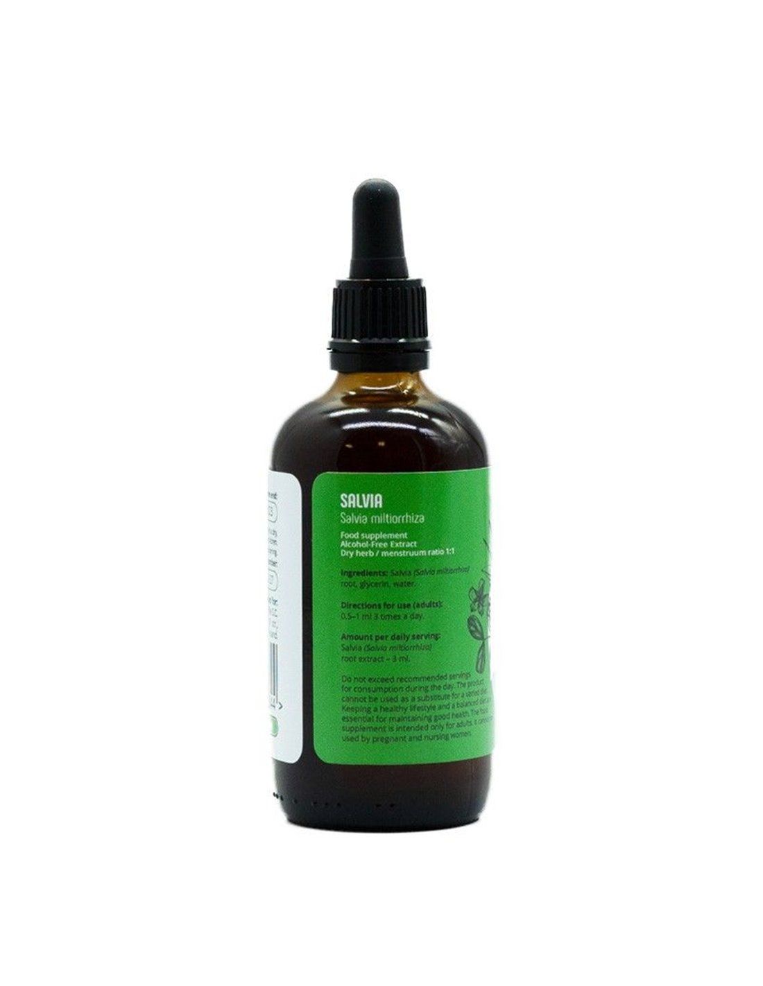 Lymeherbs Rotwurzel-Salbei (Salvia) Wurzel alkoholfreier Extrakt 1:1