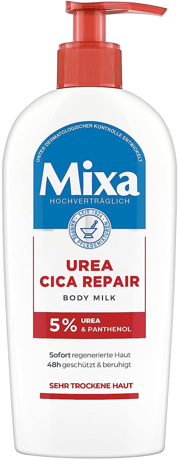 Mixa Urea Cica Repair Body Milk, latte corpo lenitivo e protettivo
