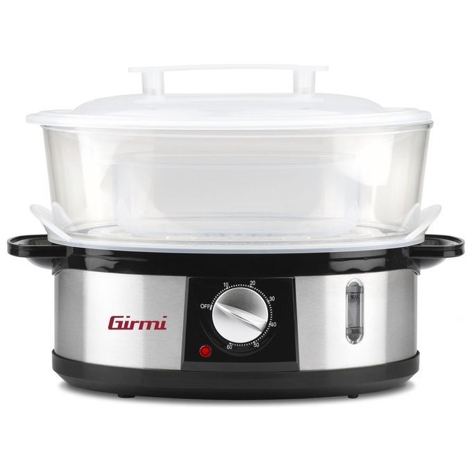 Girmi VP26 pentola a vapore 3 cestello/i Libera installazione 750 W Nero, Argento