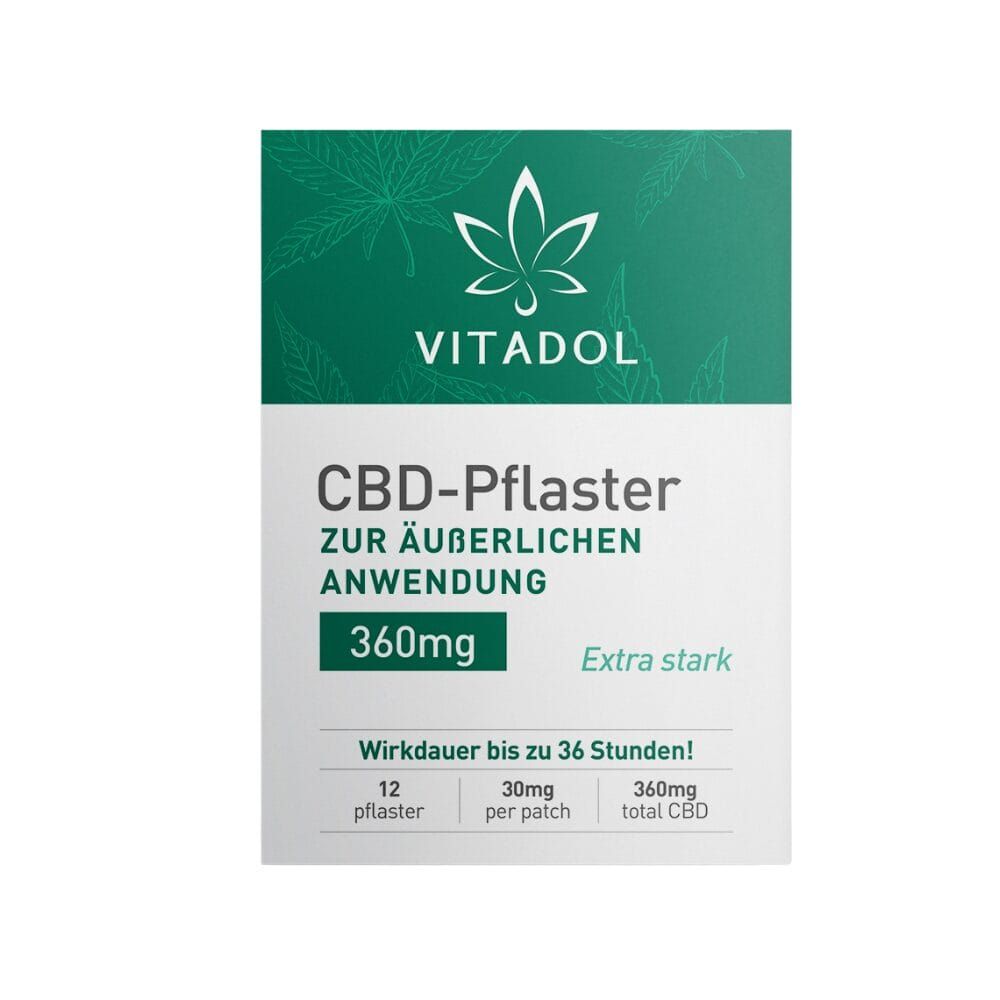 Vitadol CBD Schmerzpflaster 12 St Pflaster transdermal
