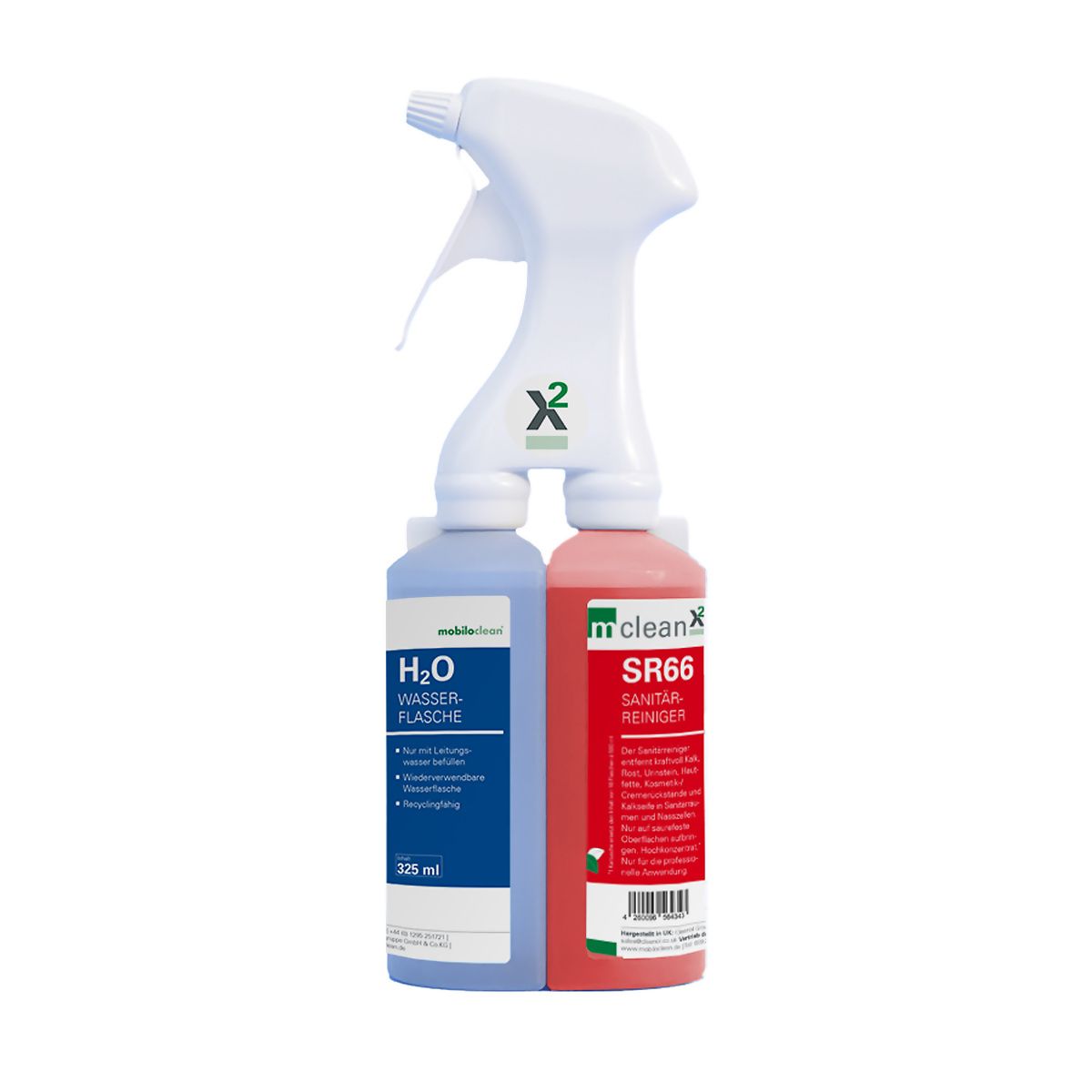 Mobiloclean mclean X2 SR66 Sanitärreiniger Hochkonzentrat