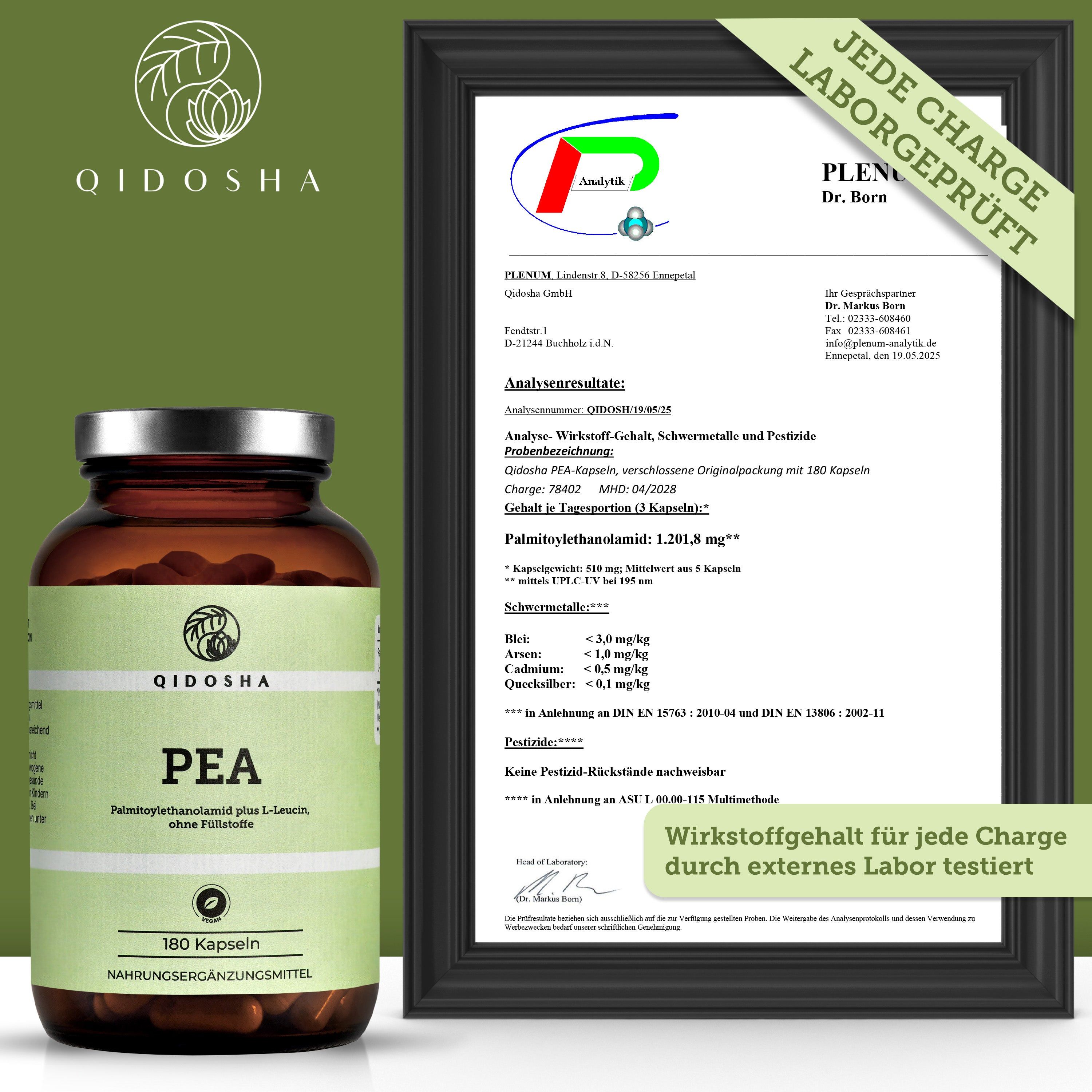 QIDOSHA Palmitoylethanolamid (PEA)