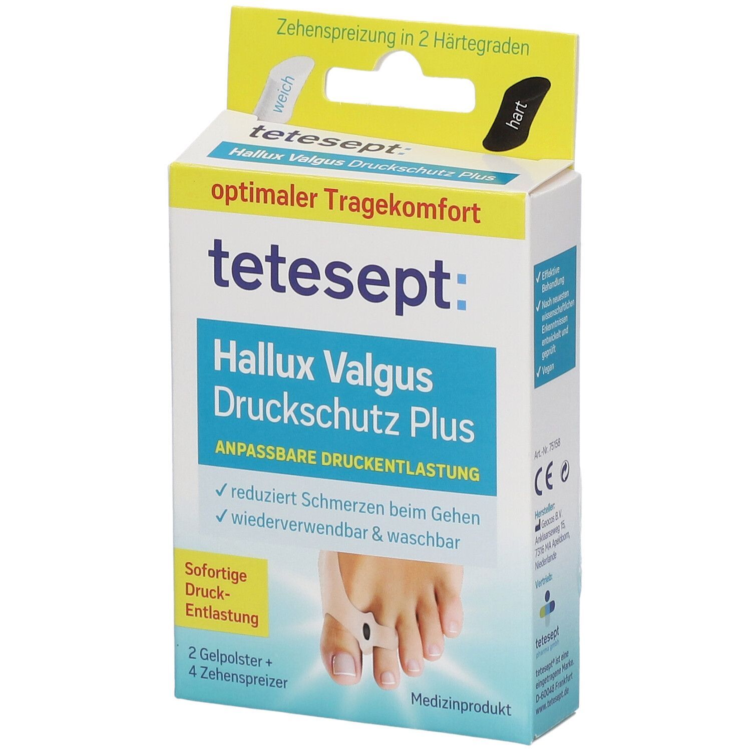tetesept® Hallux Valgus Druckschutz Plus