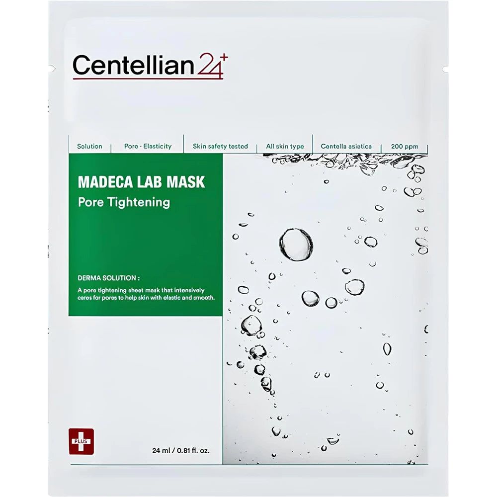 Centellian24 Madeca Lab Mask Pore Tightening – porenstraffende Tuchmaske mit Teca und Niacinamid 1 St Gesichtsmaske