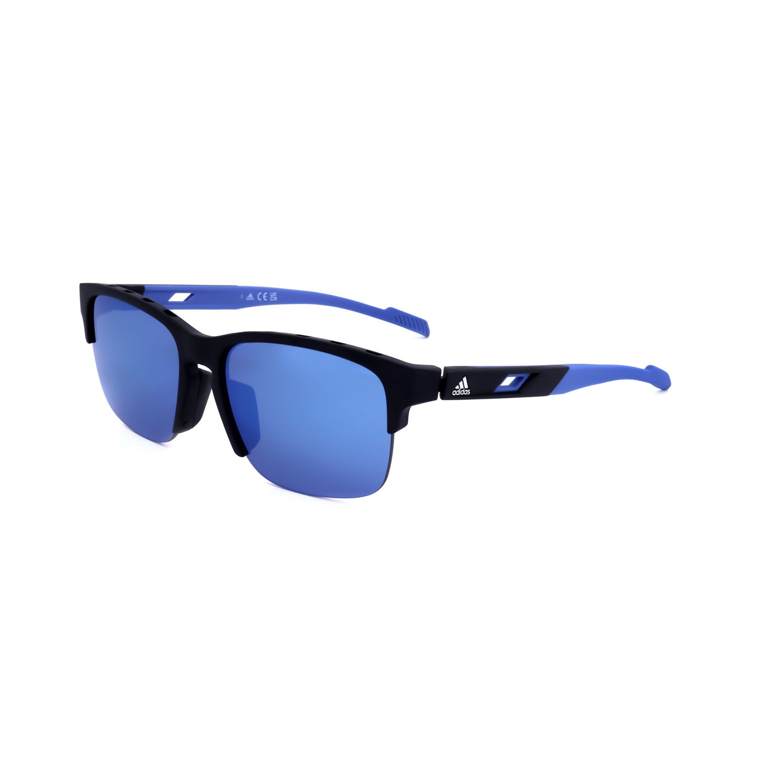 Adidas occhiali da sole unisex SP0048 black blue