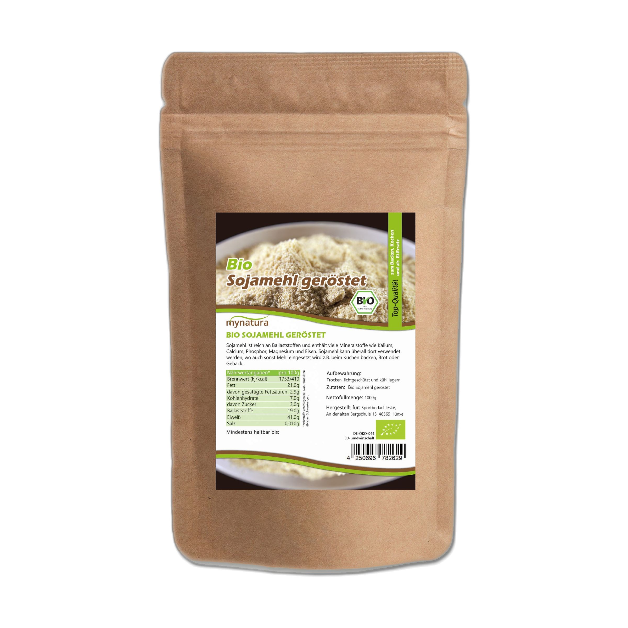 Mynatura Bio Sojamehl geröstet 2000 g