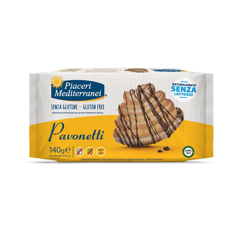 Pavonetti Senza Glutine 140 g - Piaceri Mediterranei