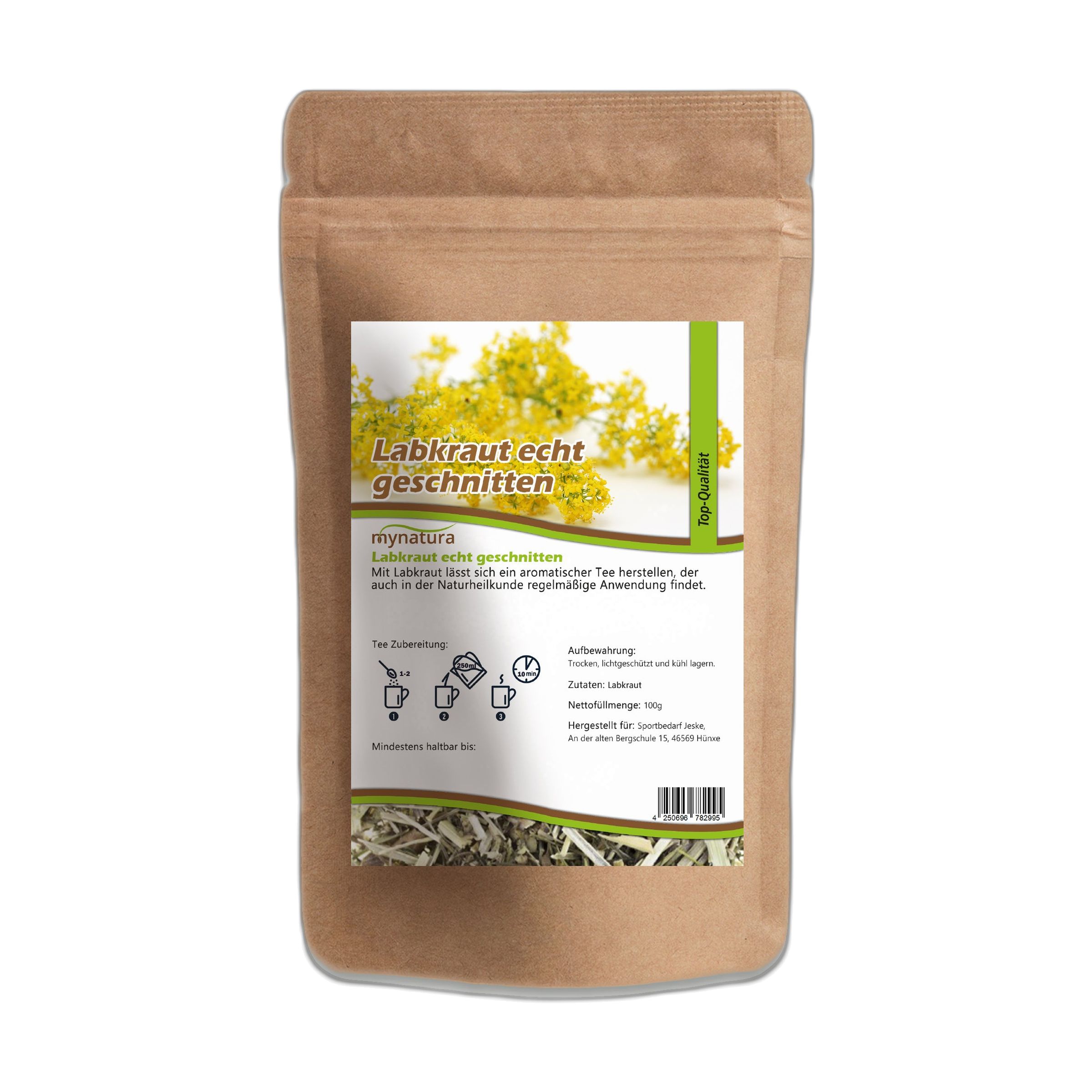 Mynatura Labkraut echt getrocknet und geschnitten 250 g