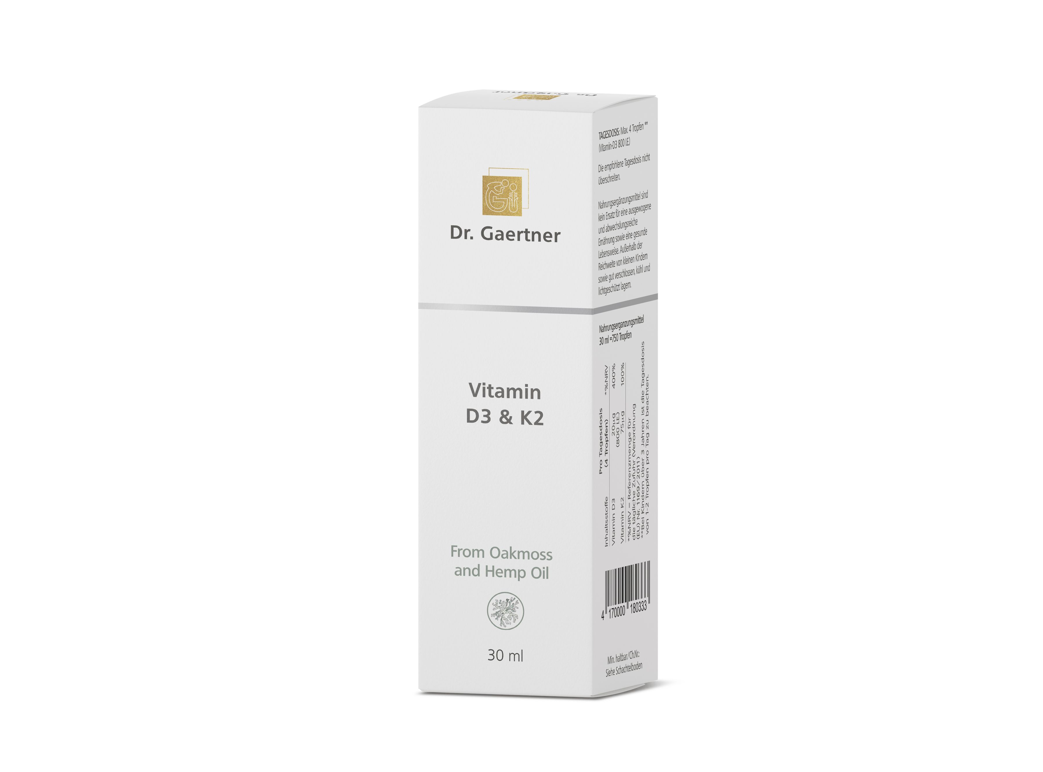 Dr. Gaertner Vitamin D3 & K2 30 ml Tropfen