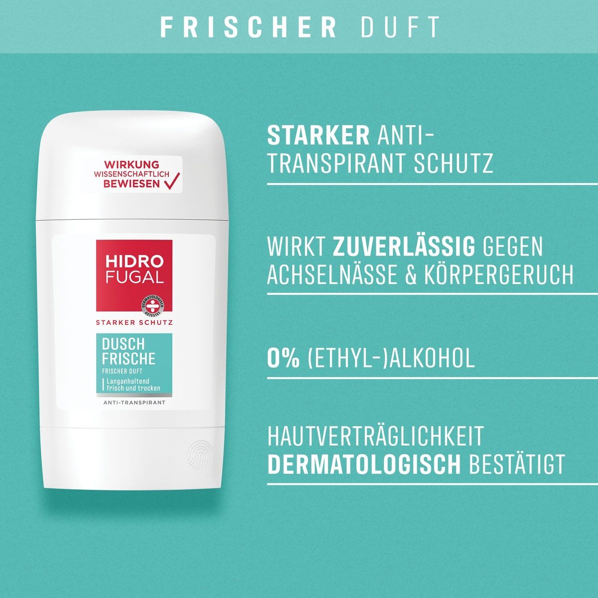 HIDROFUGAL Dusch Frische Deodorant
