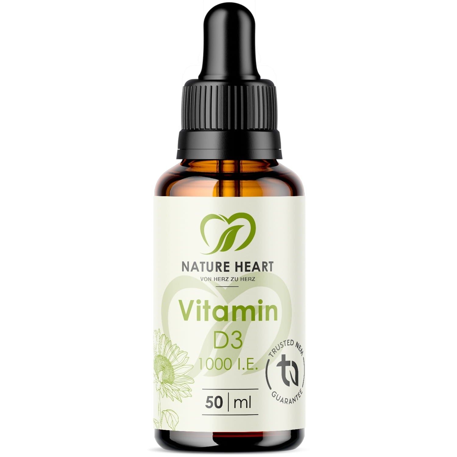 Nature Heart Vitamin D3 Tropfen 1.000 I.e. 50 ml