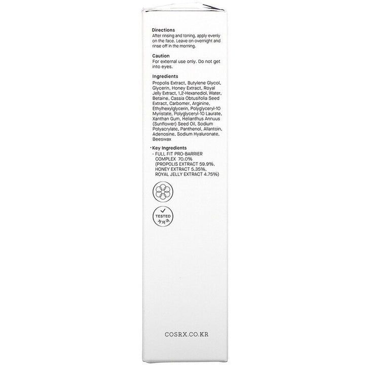 Cosrx Ultimate Moisturizing Honey Overnight Mask