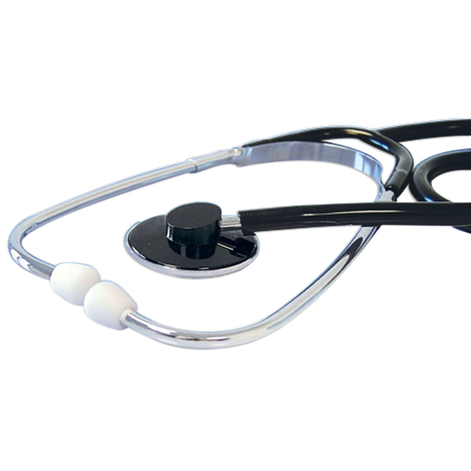megro Ratiomed Flachkopf Stethoskop schwarz 1 St