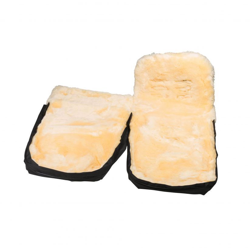 fellhof Lammfellsack Garmisch für Kinderwagen 40 x 92 cm, Innenmaterial: 100% Merino-Lammfell