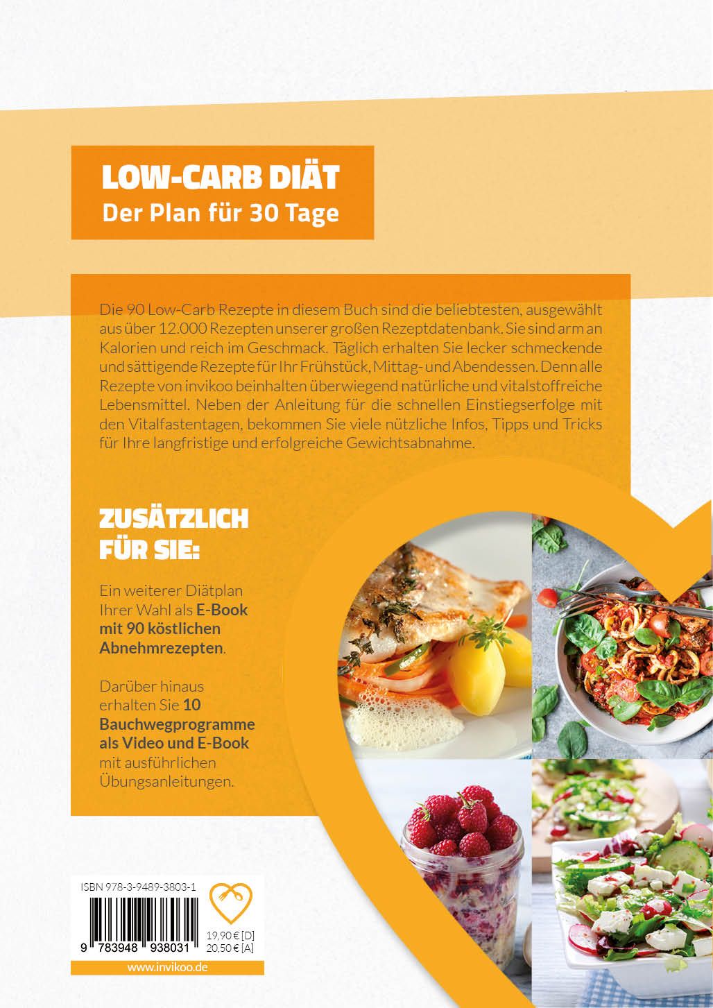 Low Carb Diätplan - Ernährungsplan zum Abnehmen für 30 Tage