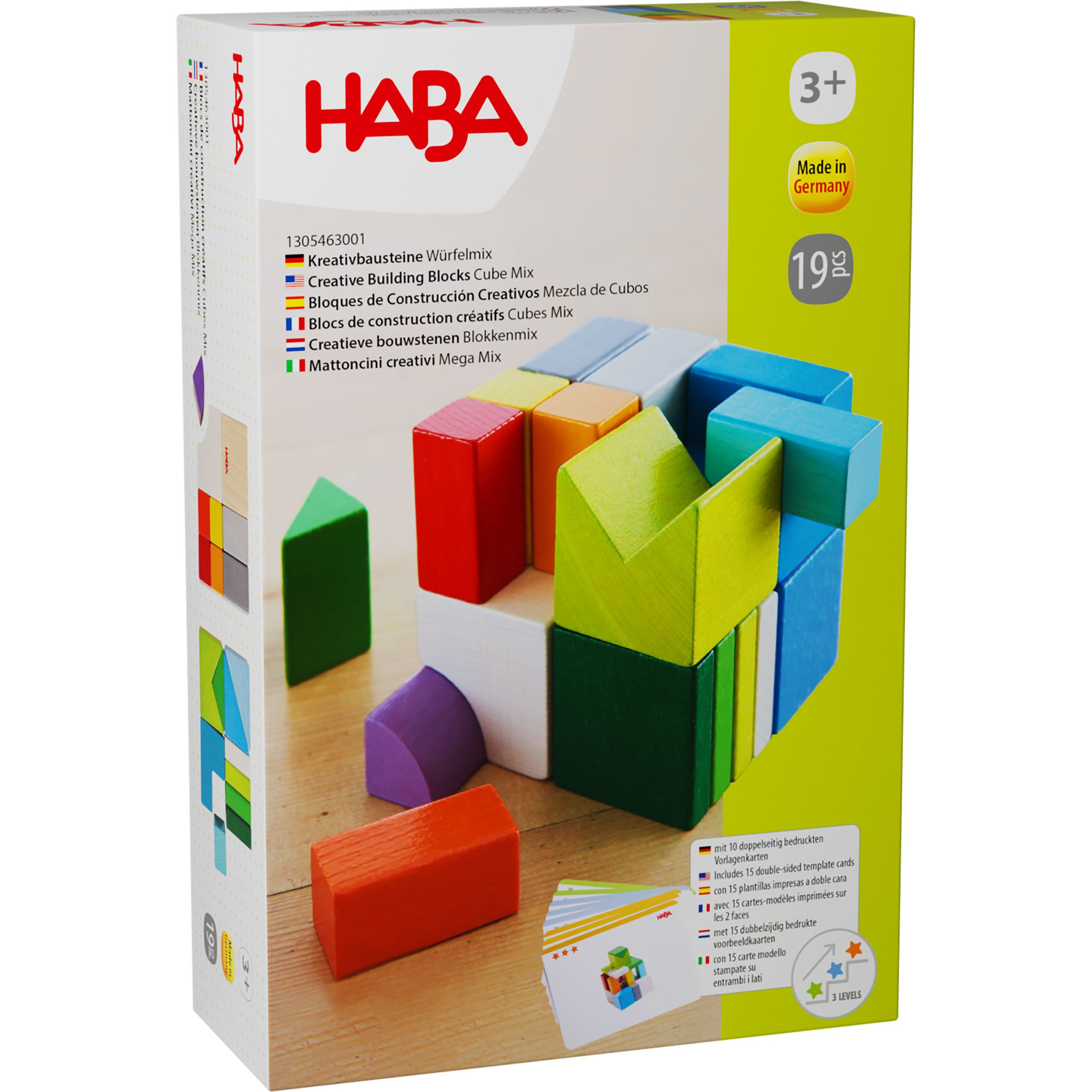 Haba 3D-Legespiel Würfelmix, ab 3 Jahren 1 St
