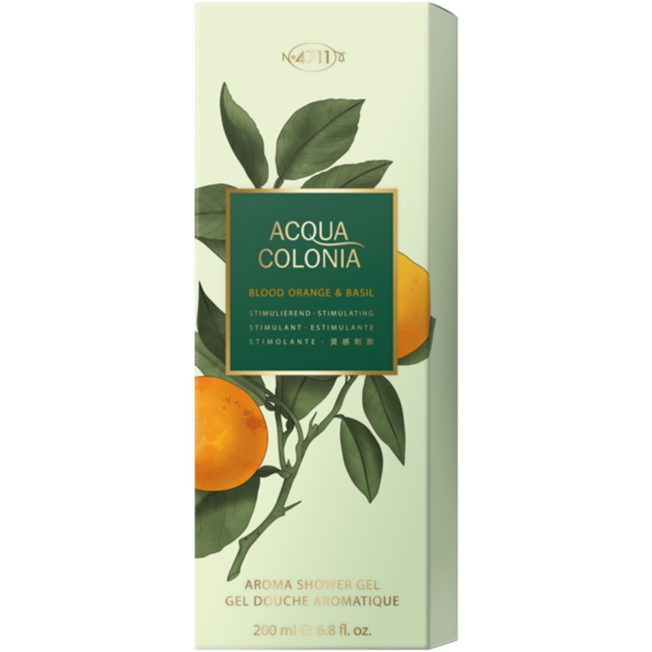 Acqua Colonia 4711 Blood Orange & Basil Aroma Shower Gel