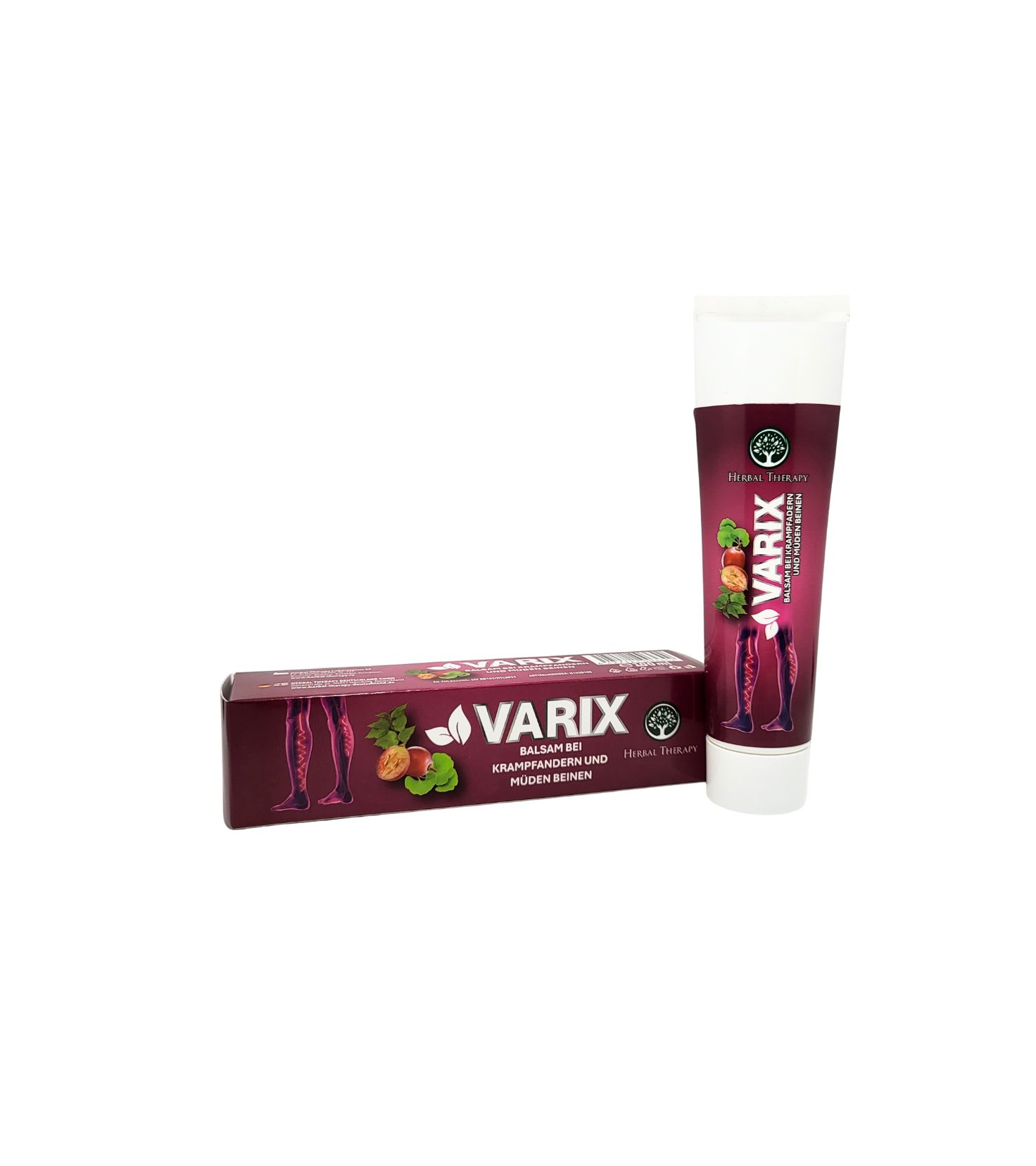 Herbal Therapy VARIX Balsam mit Diosmin, Kastanie und 19 weiteren Kräutern