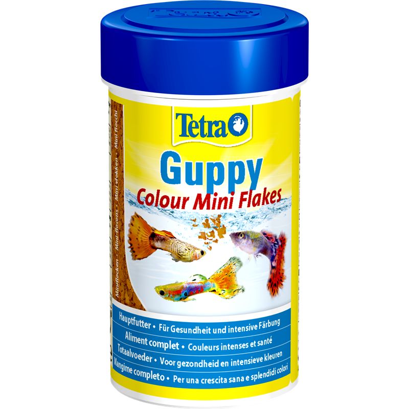 Tetra Guppy Colour Mini Flakes 30 g Futter