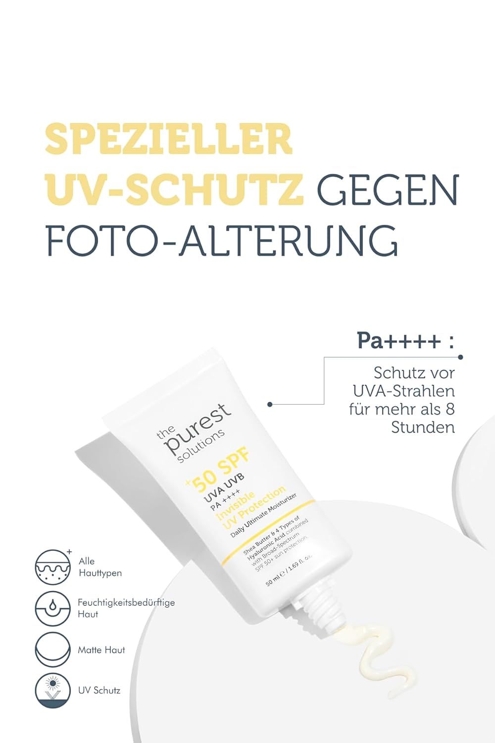The Purest Solutions Sonnencreme SPF 50+