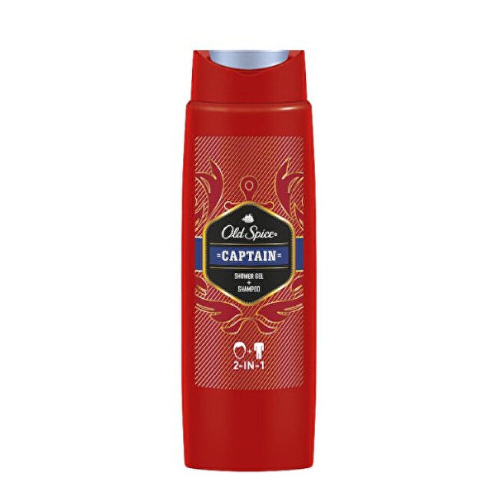 Old Spice Captain Shower Gel and Shampoo for Men