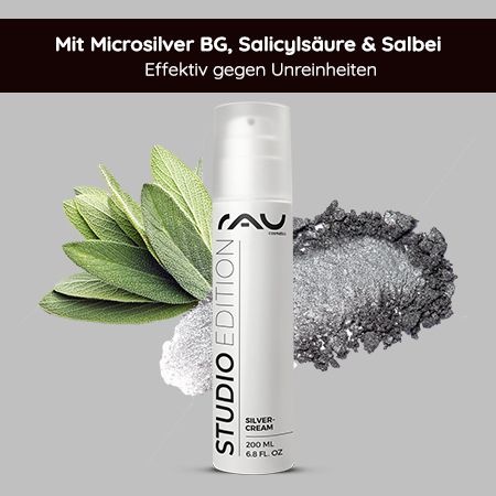 RAU Cosmetics Silvercream Kabinenware