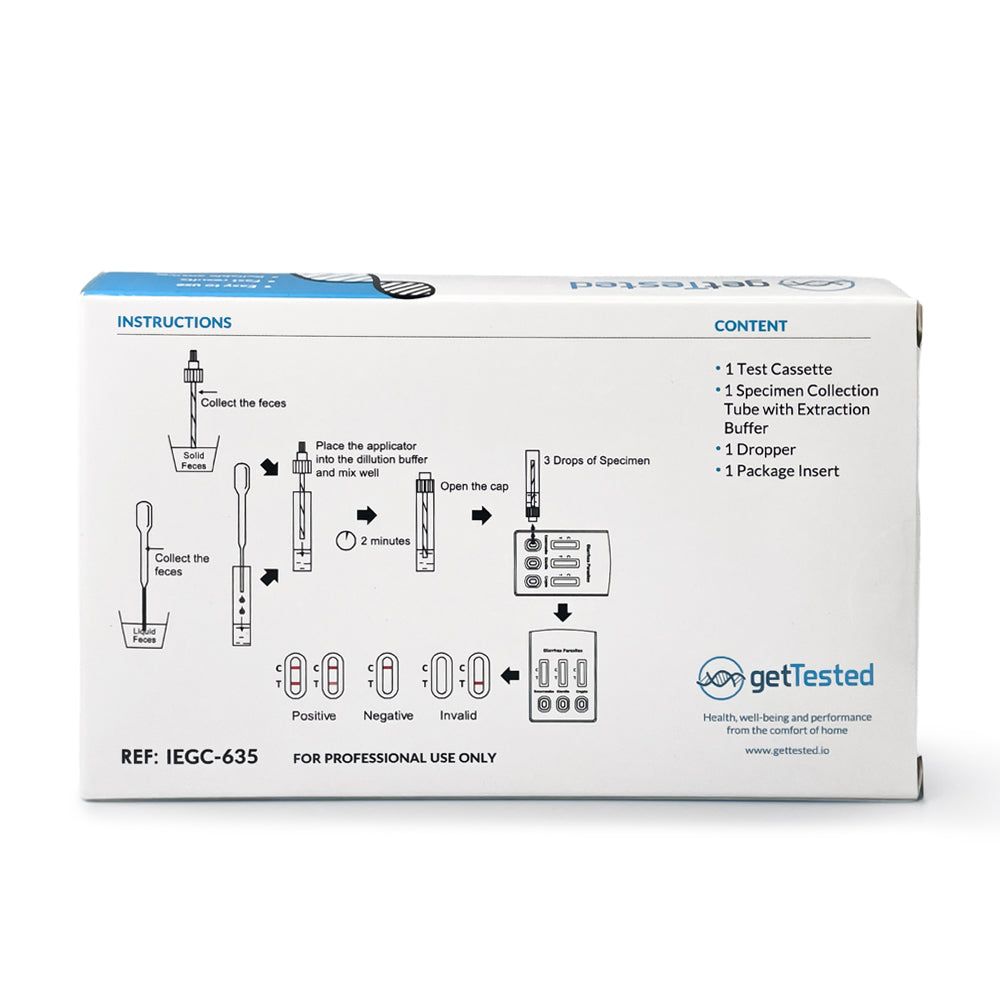 GetTested Parasiten Test